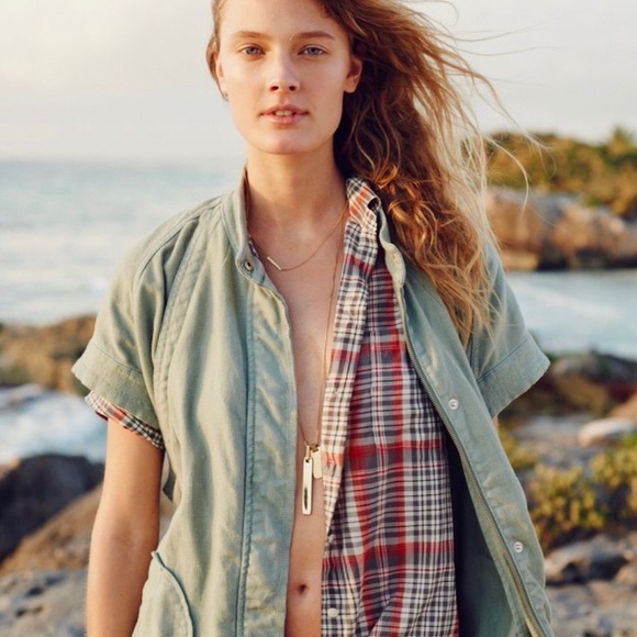 Madewell Tops - Price Firm Madewell Courier Shirt Kerchief Plaid